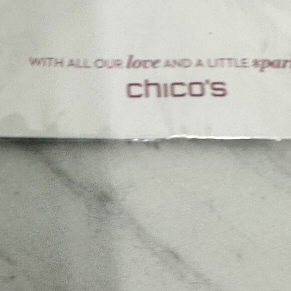 Chicos Silver Tone Faux Pearl Chain Link Necklace NWT Delicate ✨ - Picture 4 of 8